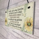 Garden Plaque Summer House Sign Garden Shed Friendship Mum Gift