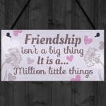 Thank You Gift Friendship Sign Birthday Keepsake Gifts For Women