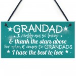 Gifts For Grandad Hanging Wall Plaque Gifts From Grandchildren