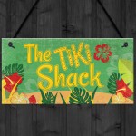 Tiki Shack Hanging Bar Plaque Beer Cocktail Beach Friend GIFT