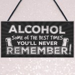 Funny Pub Bar Sign Kitchen ManCave Hanging Plaque Vodka GIFT