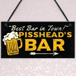 Home BAR Sign Funny Gin Beer Vodka Plaque Garden Shed Pub Sign 