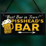 Home BAR Sign Funny Gin Beer Vodka Plaque Garden Shed Pub Sign 