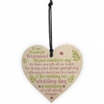 Wedding Heart Thank You Gift Bridesmaid Flower Girl Keepsakes