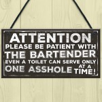 Funny Novelty BAR Sign Gin Beer Vodka Home Bar Garden Plaque