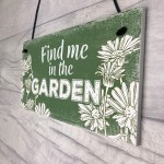 Find Me In The Garden Wall Door Gate Hanging Shed Summer House