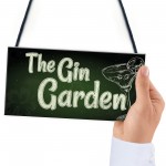 The Gin Garden Gin & Tonic Alcohol Sign Garden Shed Home Bar