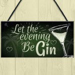 Funny Gin Sign Alcohol Plaque Garden Shed Home Bar Kitchen GIFTS