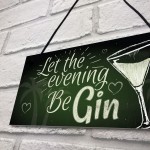 Funny Gin Sign Alcohol Plaque Garden Shed Home Bar Kitchen GIFTS