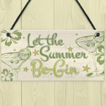 Funny Gin Sign Shabby Chic Home Bar Kitchen Alcohol Plaque 