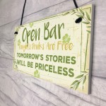 Open Bar Signs Home Garden Bar Plaque Pub Kitchen Man Cave Sign 
