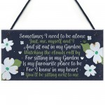 Garden Memorial Hanging Plaque SummerHouse Garden Shed Sign 