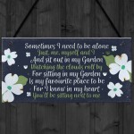 Garden Memorial Hanging Plaque SummerHouse Garden Shed Sign 