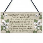 Special Garden Sign Summer House Shed Memorial Plaque Gift