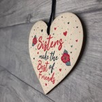 Sister Gifts Best Friend Plaque Heart Christmas Friendship Sign