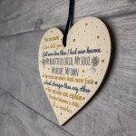 Mummy To Be Birthday Christmas Gift Wood Heart Baby Shower Gift