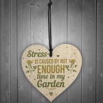 Funny Garden Sign Wooden Heart Shed Sign Plaque Friendship Gift