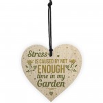 Funny Garden Sign Wooden Heart Shed Sign Plaque Friendship Gift