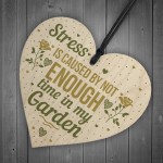 Funny Garden Sign Wooden Heart Shed Sign Plaque Friendship Gift