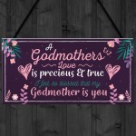 Godmother Thank You Keepsake Christening Godparent Friend Gifts