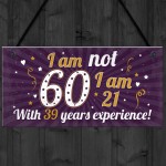 Funny 50th Birthday Gift Hanging Plaque Novelty Friendship Gift