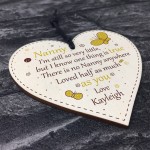 Personalised Nanny Love Birthday Gift Grandmother Mothers Day