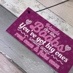 Funny Friends Are Like Boobs Novelty Best Friend Sign Gifts