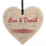 Anniversary PERSONALISED Couples Boyfriend Girlfriend Gifts