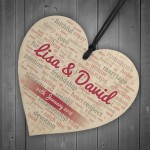 Anniversary PERSONALISED Couples Boyfriend Girlfriend Gifts