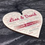 Anniversary PERSONALISED Couples Boyfriend Girlfriend Gifts