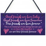 Special Friendship Plaques Birthday Christmas Gifts For Her Sign