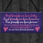 Special Friendship Plaques Birthday Christmas Gifts For Her Sign