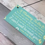 Mummy To Be From Bump Plaques Gift BABY SHOWER Baby Girl Boy