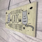 Funny Cat Signs For Home Cat House Wall Plaque Sign Xmas Gift