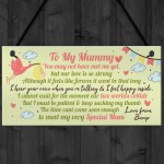 To My Mummy To Be Plaques Gifts From Bump BABY SHOWER Plaque