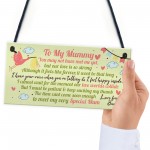 To My Mummy To Be Plaques Gifts From Bump BABY SHOWER Plaque