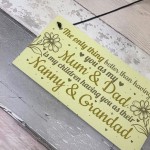 Mum Dad Nanny Grandad Hanging Plaque Son Daughter Gift