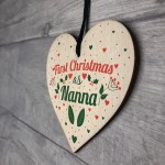 First Christmas As Nanny Nan Nanna Nana Xmas Decoration Gifts