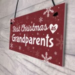 First 1st Christmas As Grandparents Plaque Xmas Gift For NAN