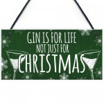 Secret Santa Gifts Funny Gin Gift Novelty Christmas Tree Bauble