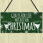 Secret Santa Gifts Funny Gin Gift Novelty Christmas Tree Bauble