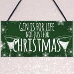 Secret Santa Gifts Funny Gin Gift Novelty Christmas Tree Bauble