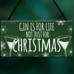 Secret Santa Gifts Funny Gin Gift Novelty Christmas Tree Bauble