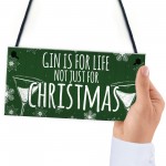 Secret Santa Gifts Funny Gin Gift Novelty Christmas Tree Bauble