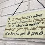 Friendship Plaque Gifts For Women Best Friend Christmas Birthday