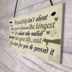 Friendship Plaque Gifts For Women Best Friend Christmas Birthday