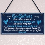 Godfather Gifts For Christmas Godparent Christening Gifts Sign