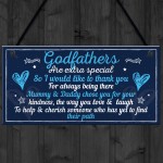 Godfather Gifts For Christmas Godparent Christening Gifts Sign