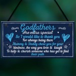 Godfather Gifts For Christmas Godparent Christening Gifts Sign