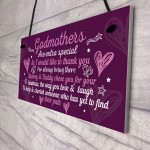 Godmother Gifts For Christmas Godparent Christening Gifts Plaque